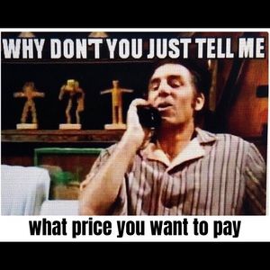 Love the item? Make me an offer!